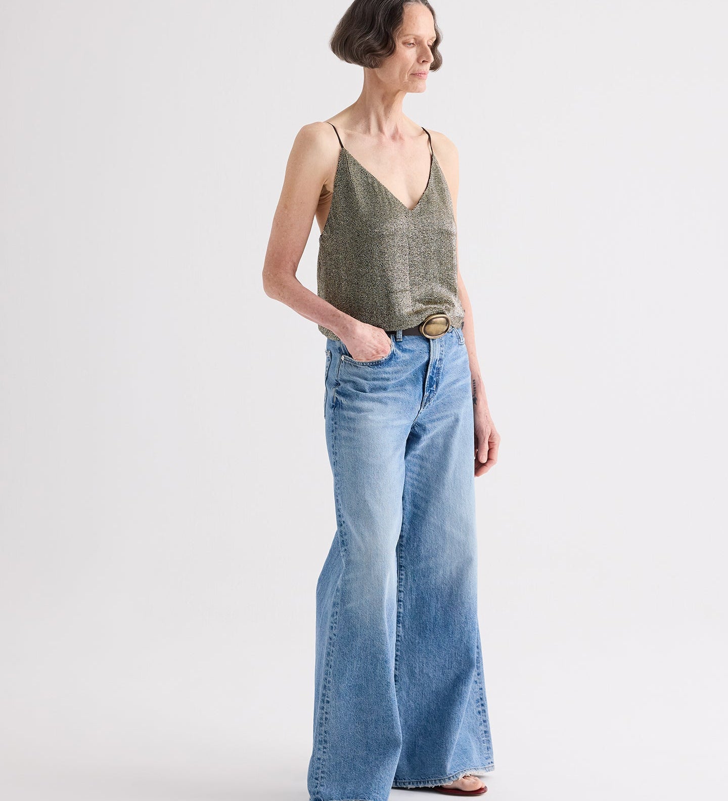 TWP - Simple Cami Top in Bugles and Seedbeads