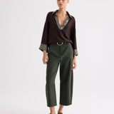 TWP - C Top in Crepe Back Satin