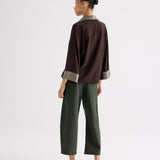 TWP - C Top in Crepe Back Satin