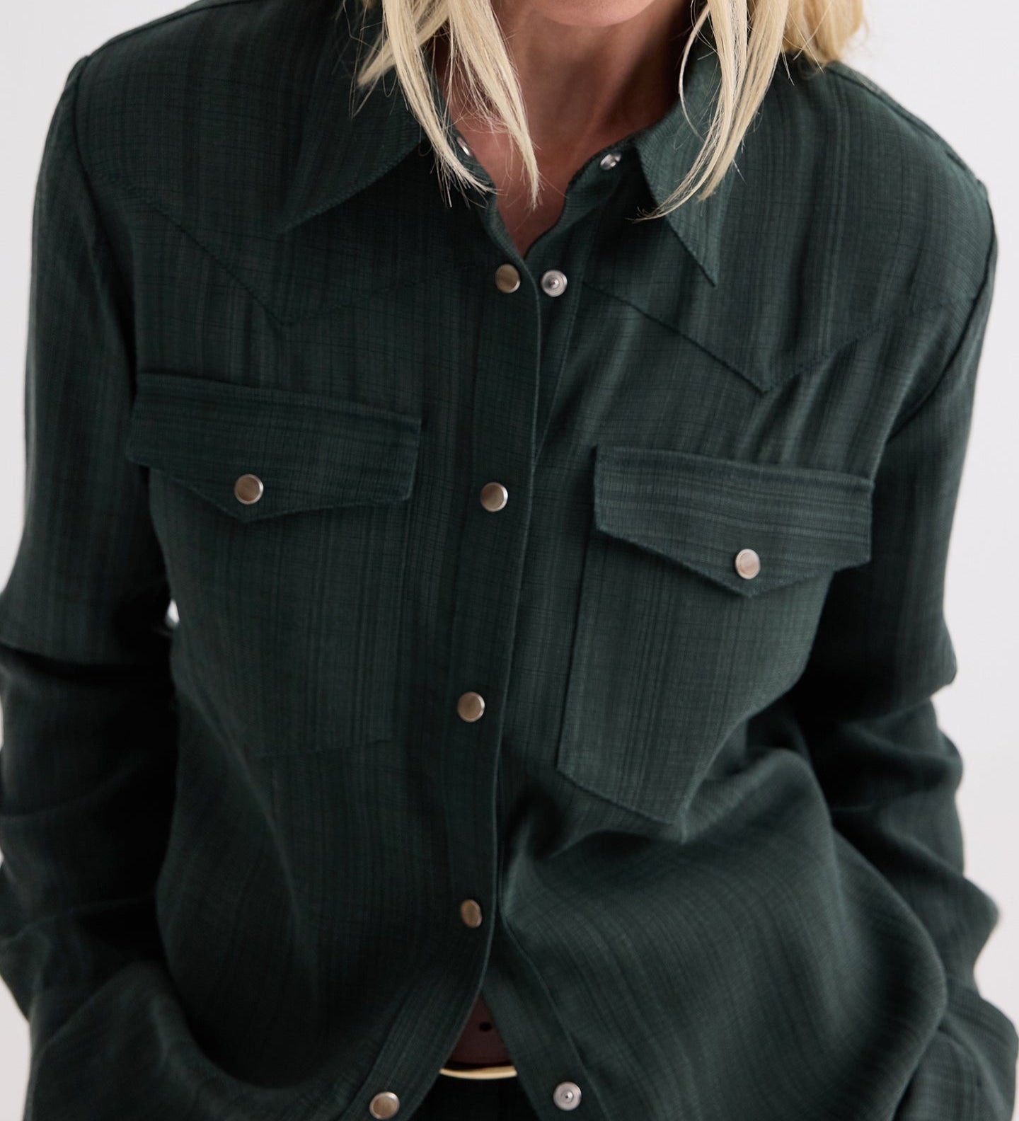 TWP - Lone Rider Shirt in Malfile Viscose