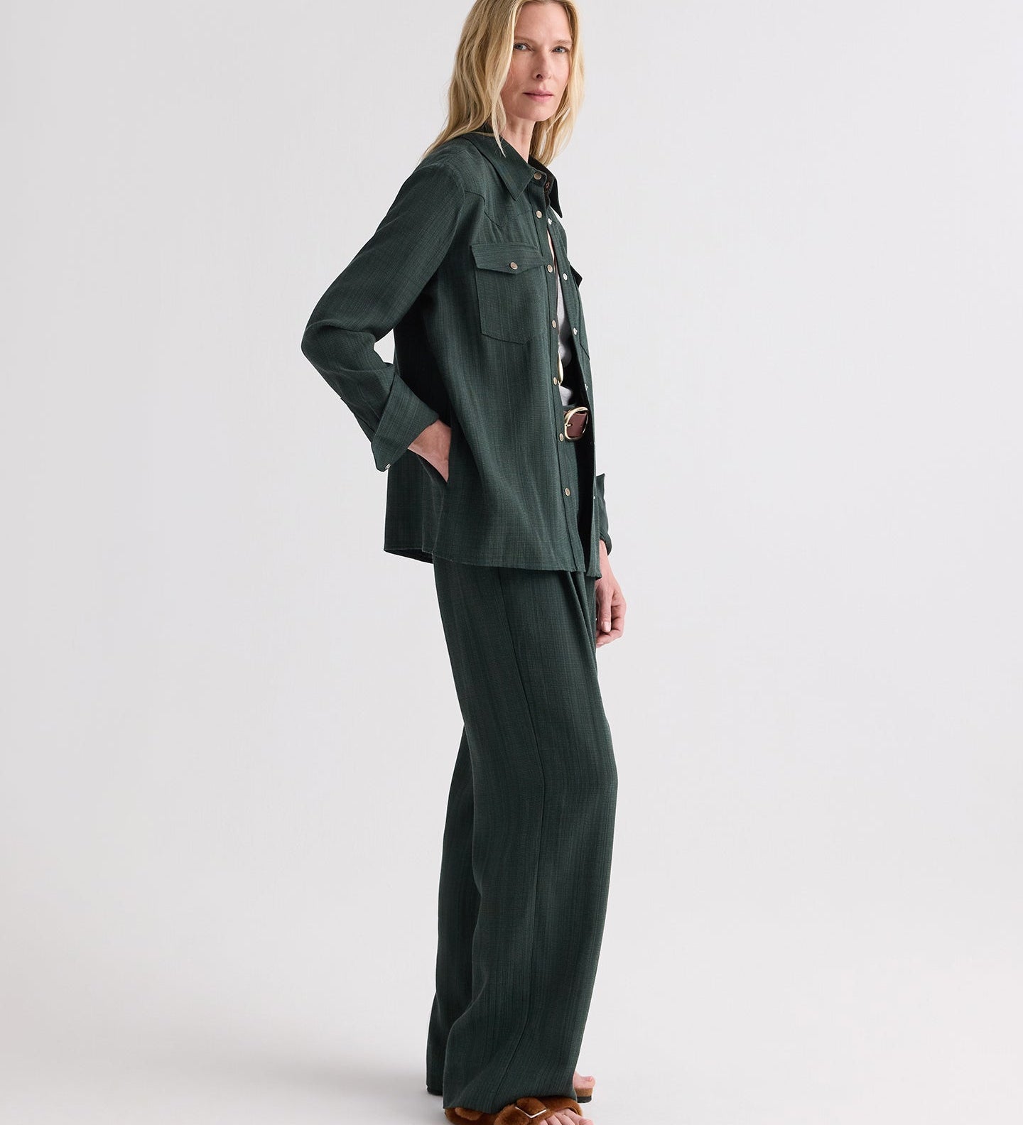 TWP - Lone Rider Shirt in Malfile Viscose
