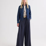 TWP - Mustang Sally with Snaps in Denim Shirting