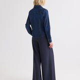 TWP - Mustang Sally with Snaps in Denim Shirting