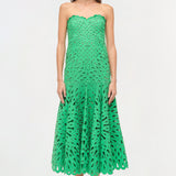 Simkhai - Florence Embroidered Midi Dress