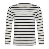 L'AGENCE - Lucille Striped Boatneck Top
