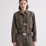 TWP - Yellowstone Shirt in Natural Denim