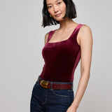L'AGENCE - Molly Velvet Bodysuit