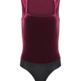 L'AGENCE - Molly Velvet Bodysuit