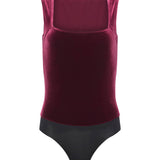 L'AGENCE - Molly Velvet Bodysuit