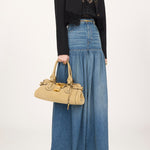 Paddington bag in suede leather