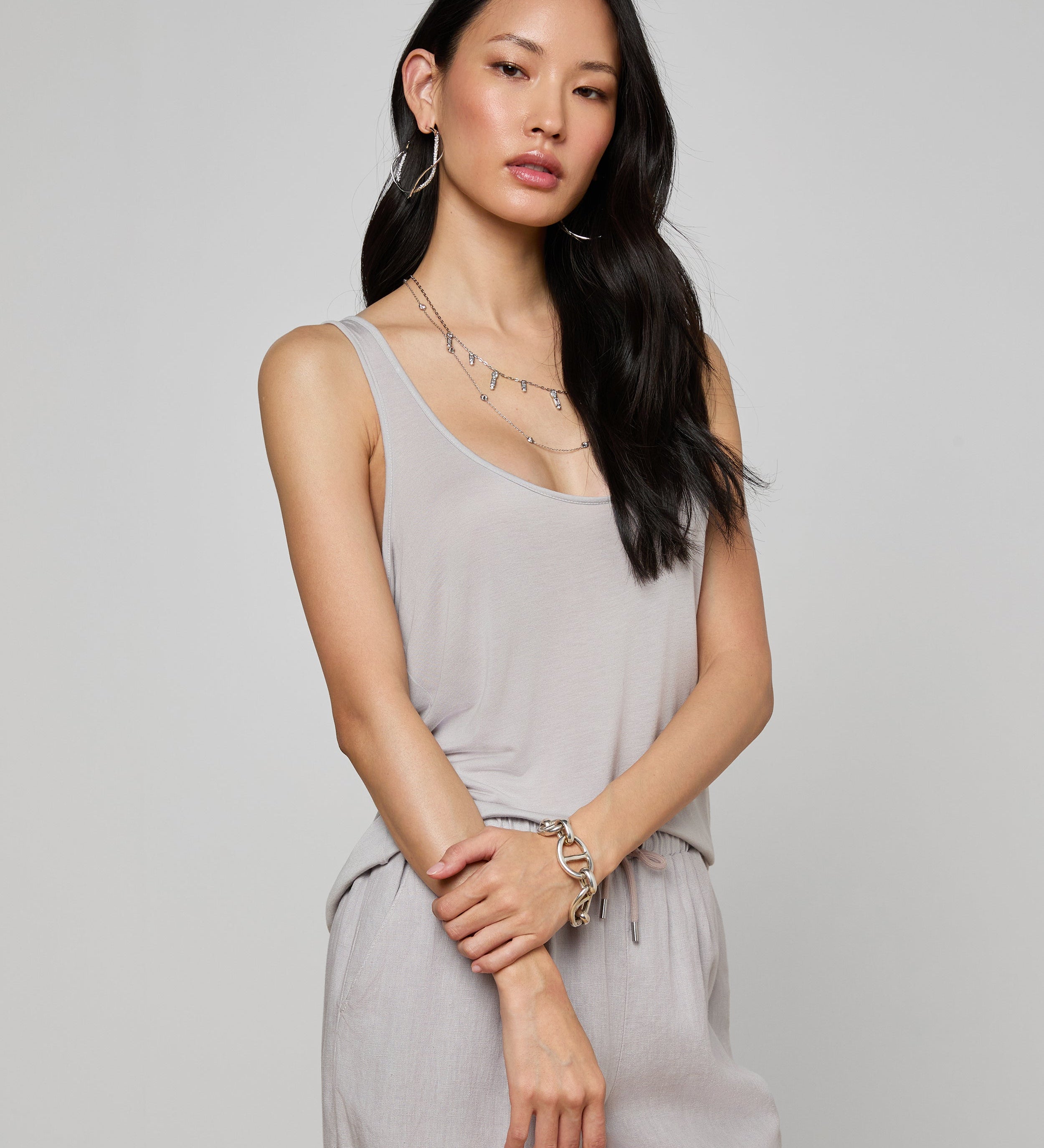 L'AGENCE - Celia Scoopneck Tank