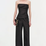 Simkhai - Arden Taffeta Pull On Pant