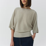 Simkhai - Shai Cashmere Dolman Boxy Tee