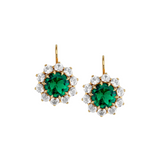 Dorsey - GWEN EARRINGS IN LAB EMERALD