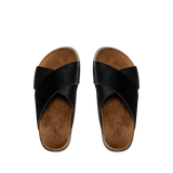 The Row - Cross Sandal In Pony Hair