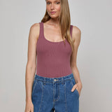 L'AGENCE - Nica Scoopneck Bodysuit