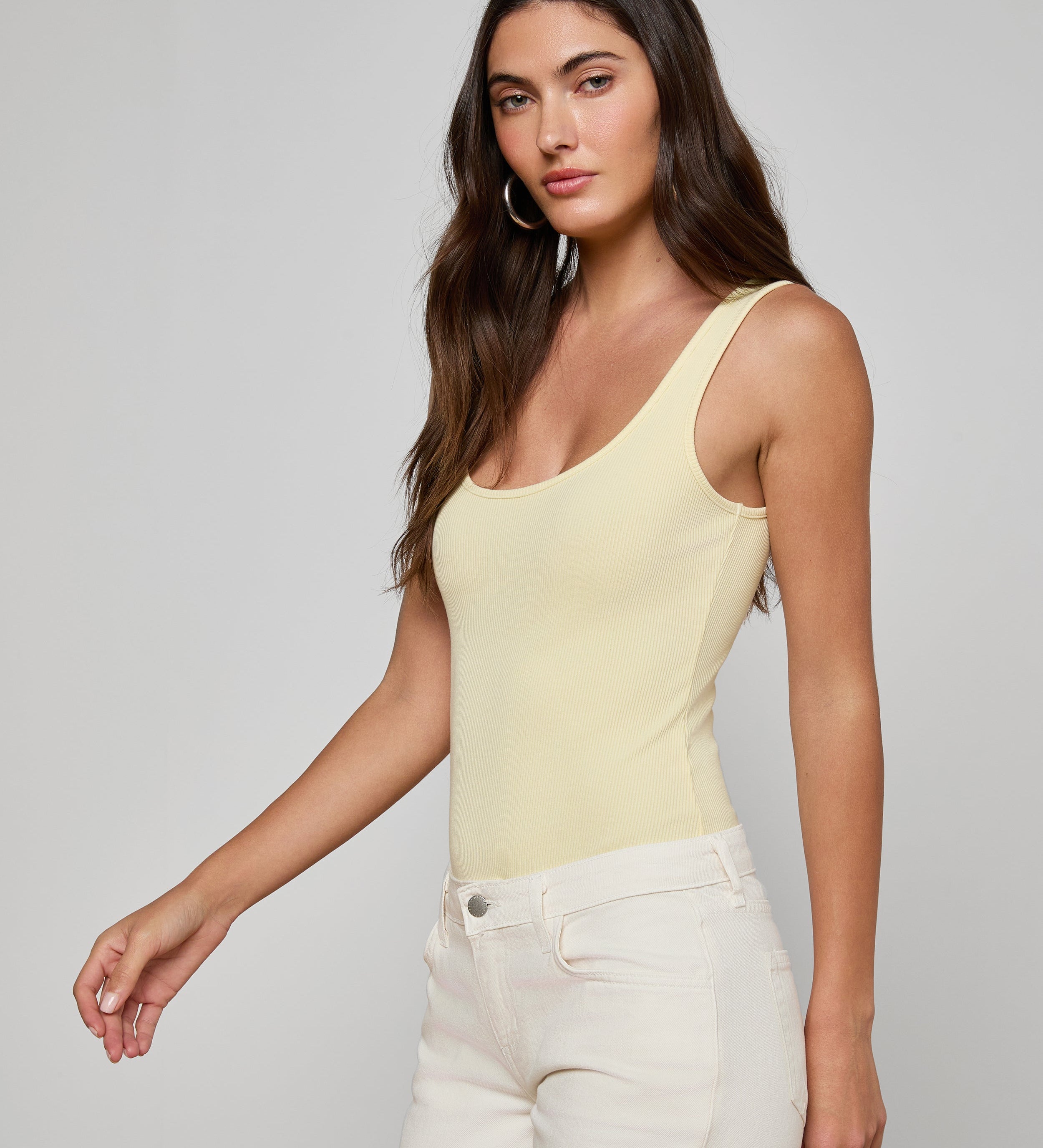 L'AGENCE - Nica Scoopneck Bodysuit