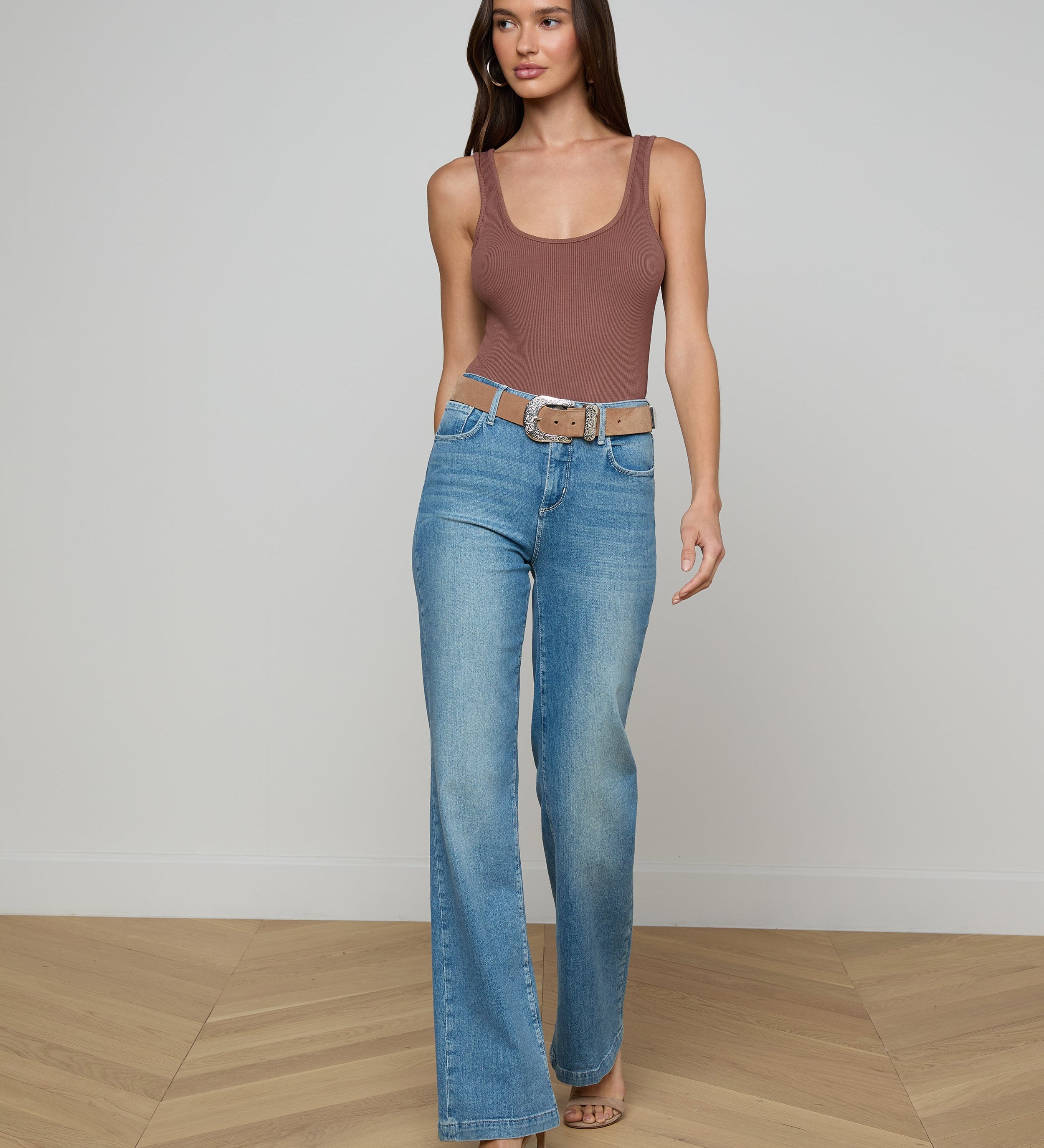 L'AGENCE - Nica Scoopneck Bodysuit