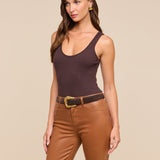 L'AGENCE - Nica Scoopneck Bodysuit