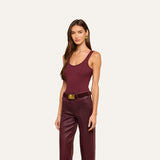 L'AGENCE - Nica Scoopneck Bodysuit