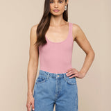 L'AGENCE - Nica Scoopneck Bodysuit