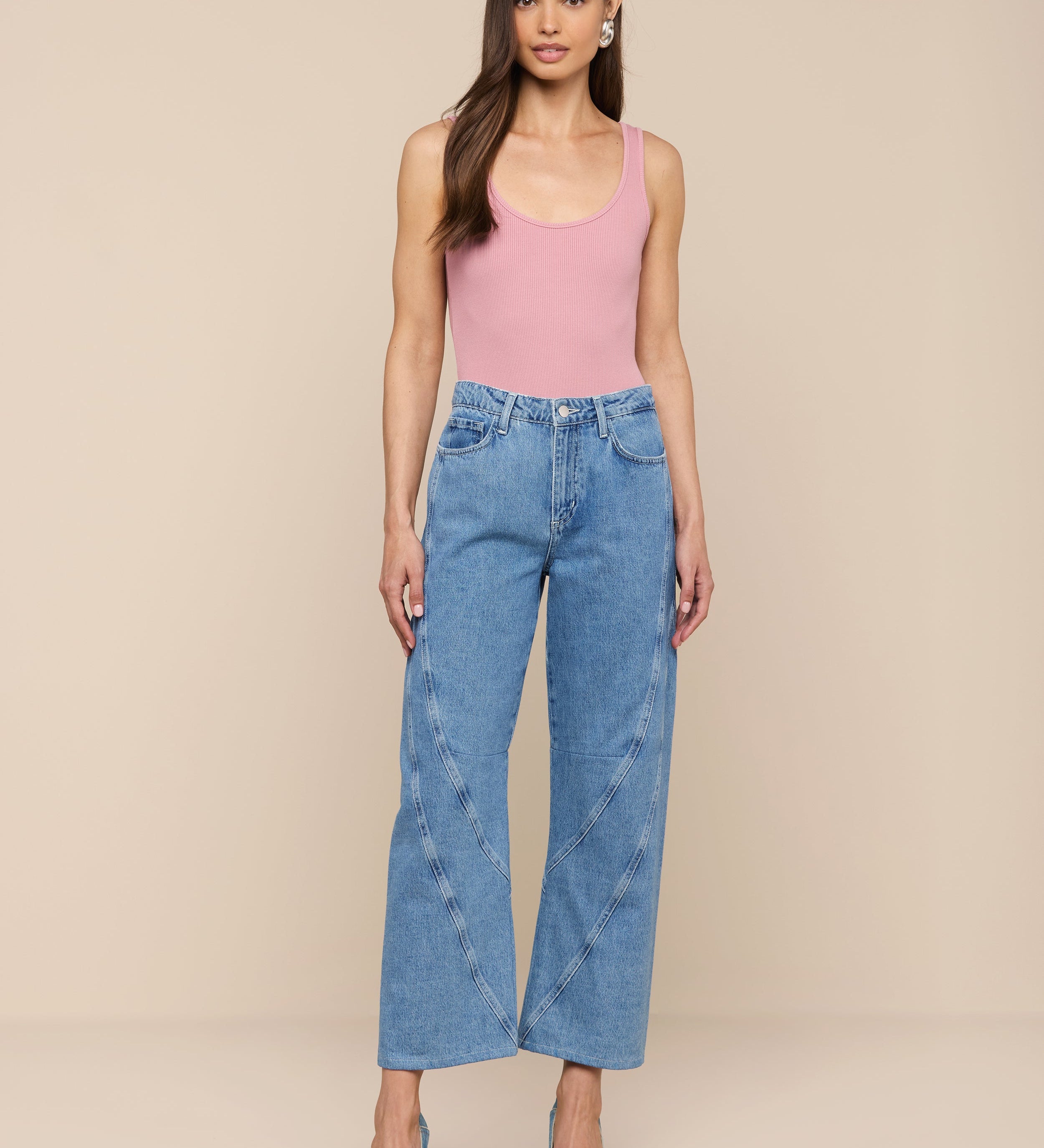 L'AGENCE - Nica Scoopneck Bodysuit