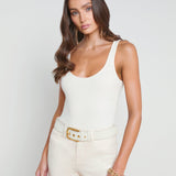 L'AGENCE - Nica Scoopneck Bodysuit