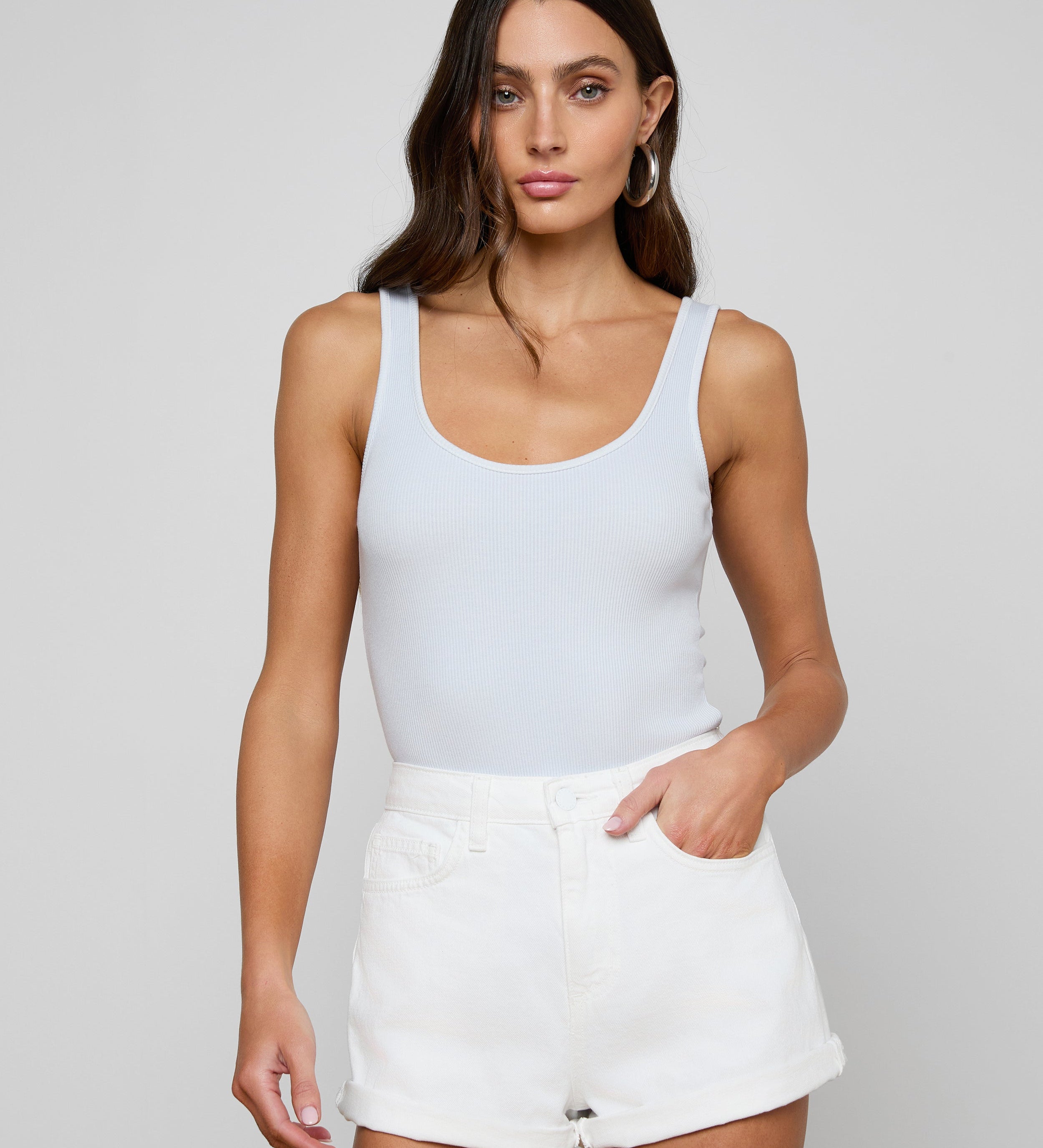 L'AGENCE - Nica Scoopneck Bodysuit
