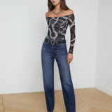 L'AGENCE - Peonie Off-The-Shoulder Bodysuit
