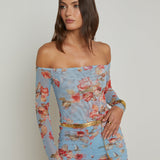 L'AGENCE - Peonie Off-The-Shoulder Bodysuit