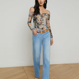 L'AGENCE - Peonie Off-The-Shoulder Bodysuit