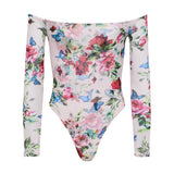 L'AGENCE - Peonie Off-The-Shoulder Bodysuit