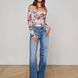 L'AGENCE - Peonie Off - The - Shoulder Bodysuit