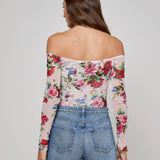 L'AGENCE - Peonie Off-The-Shoulder Bodysuit