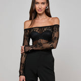 L'AGENCE - Peonie Lace Bodysuit