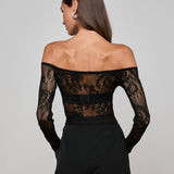 L'AGENCE - Peonie Lace Bodysuit