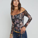 L'AGENCE - Peonie Off-The-Shoulder Bodysuit