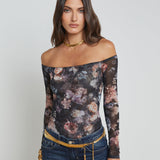 L'AGENCE - Peonie Off-The-Shoulder Bodysuit