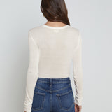 L'AGENCE - Ayla Cashmere Jersey Tee