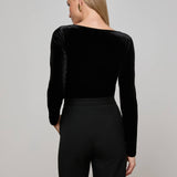 L'AGENCE - Jelena Velvet Top