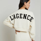 L'AGENCE - Luvia Cropped Sweatshirt
