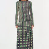 Simkhai - Drue Eyelet Knit Midi Skirt