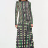 Simkhai - Drue Eyelet Knit Midi Skirt
