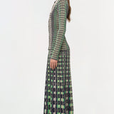 Simkhai - Drue Eyelet Knit Midi Skirt
