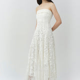 Simkhai - Imogen Lace Bustier Midi Dress