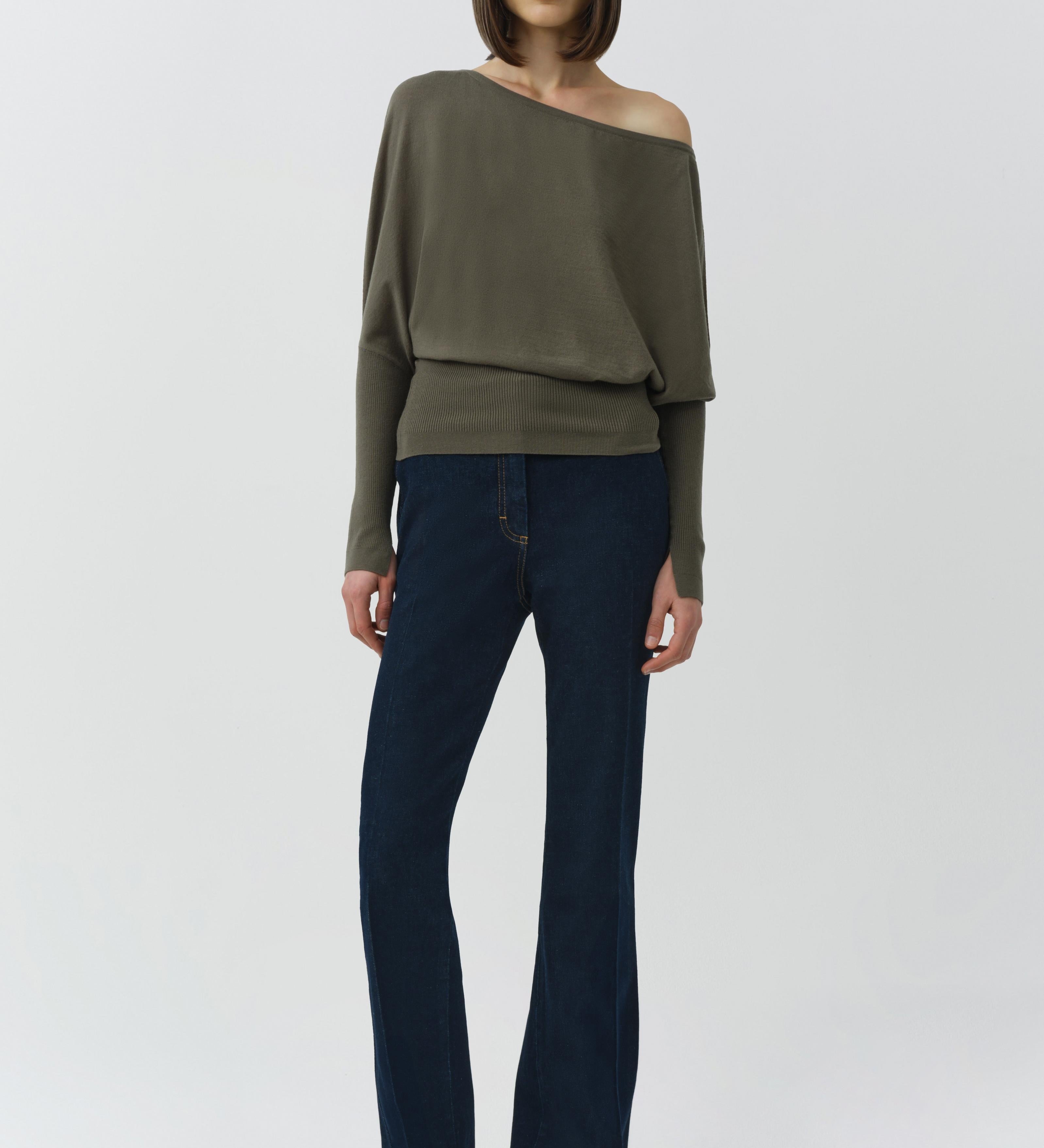 Simkhai - Lavina Off Shoulder Knit Sweater