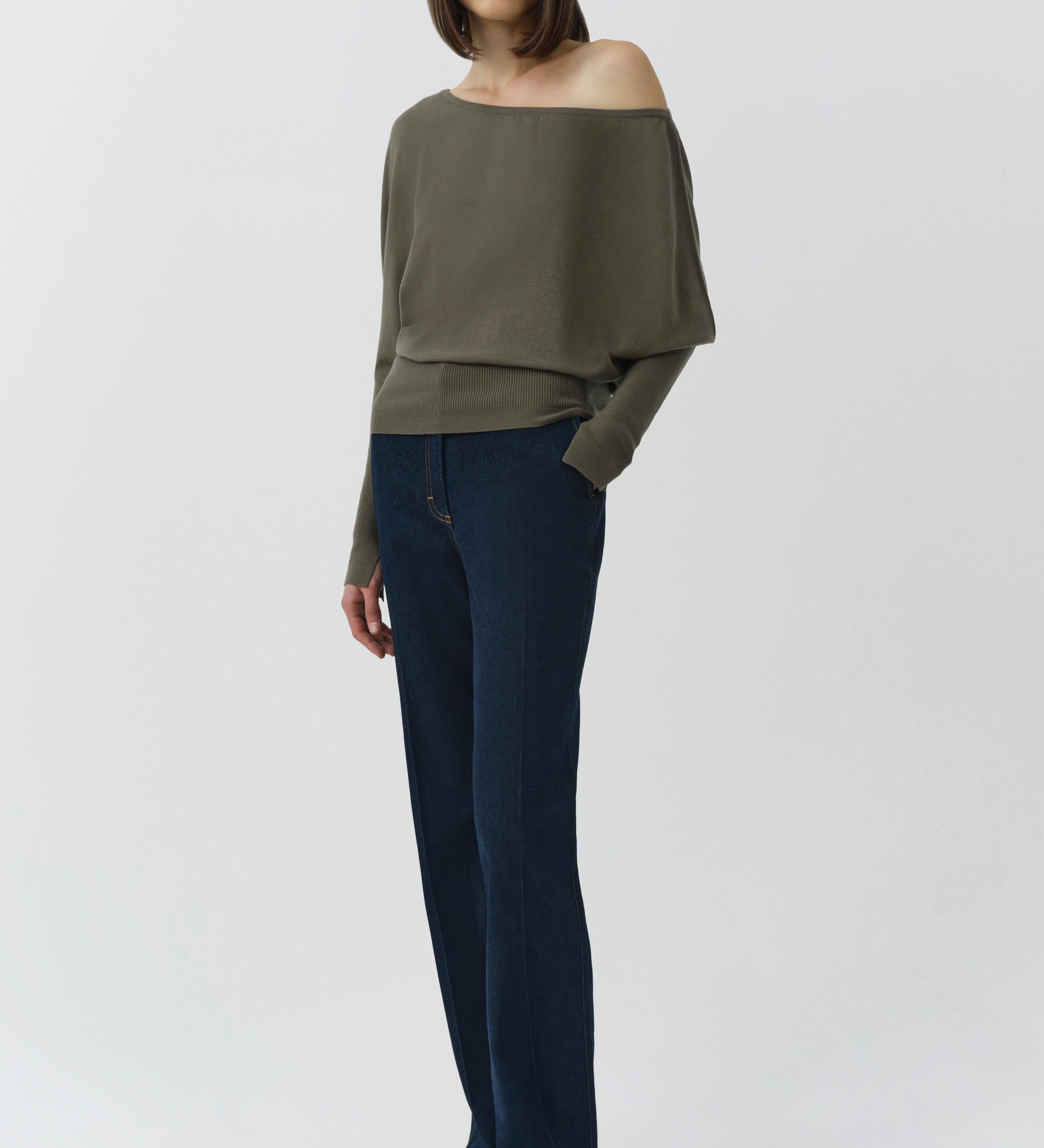Simkhai - Lavina Off Shoulder Knit Sweater