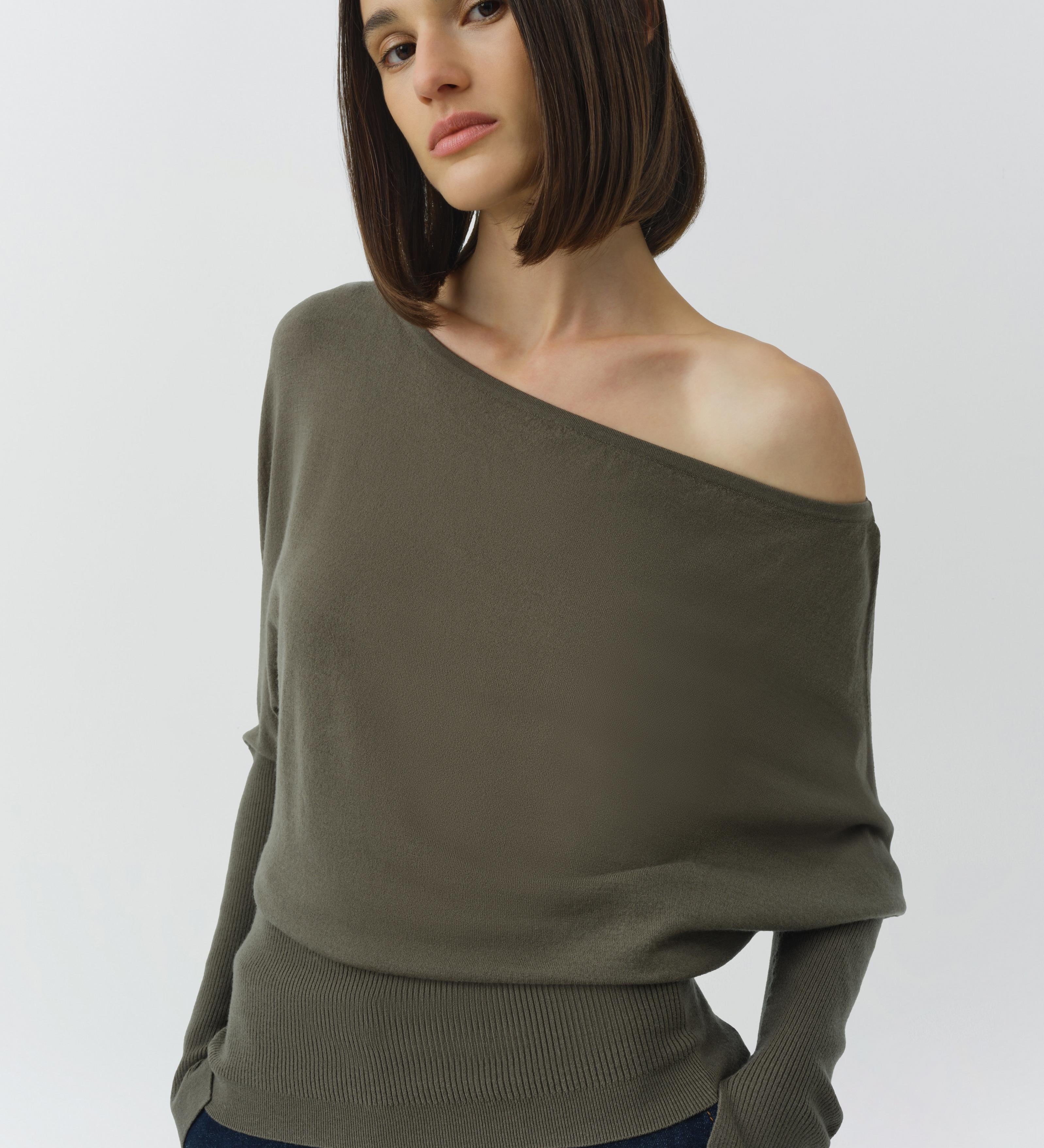 Simkhai - Lavina Off Shoulder Knit Sweater