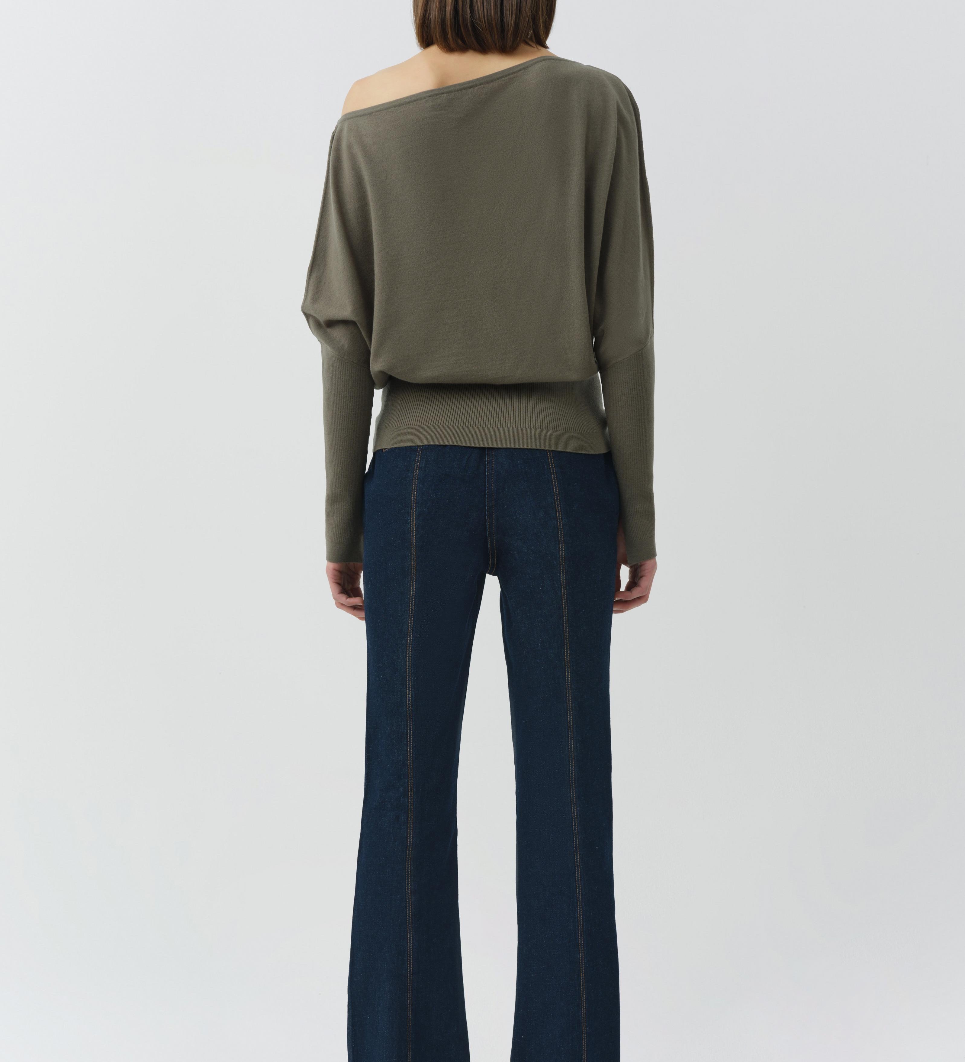 Simkhai - Lavina Off Shoulder Knit Sweater