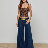 L'AGENCE - Rasha Shirred Mesh Tank